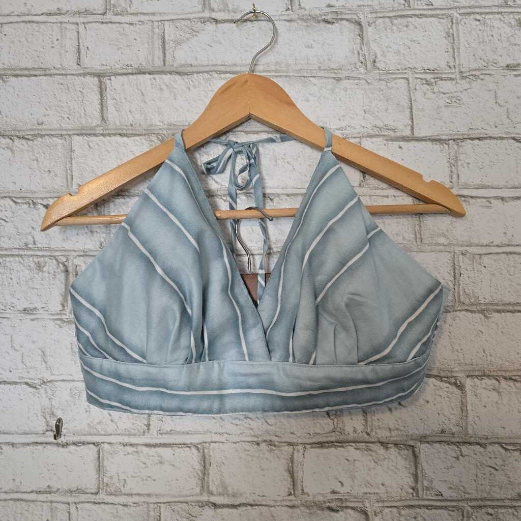 Diamond Tea Gown Montreal Blue Halter M