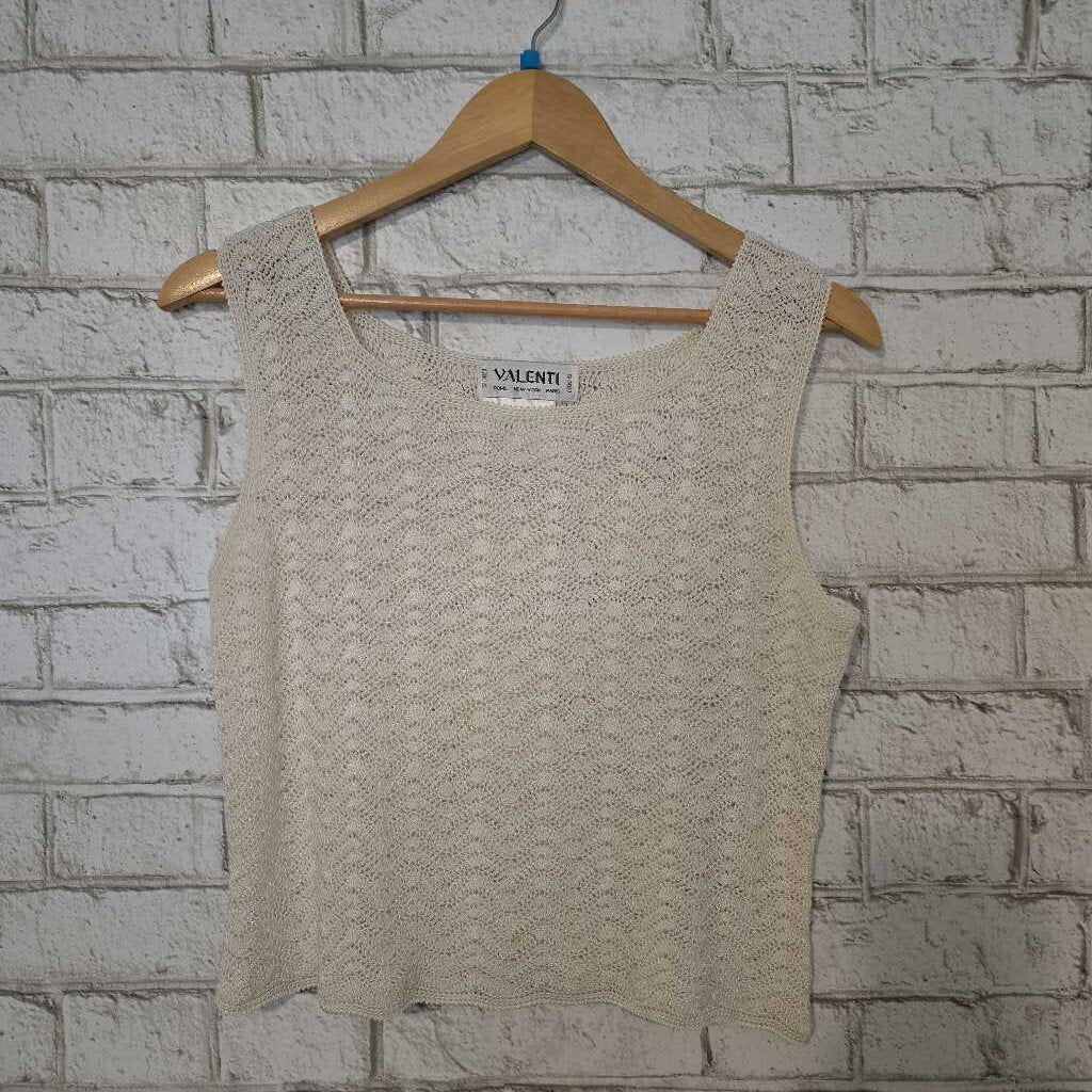 Valenti Crochet Tank Top szXL