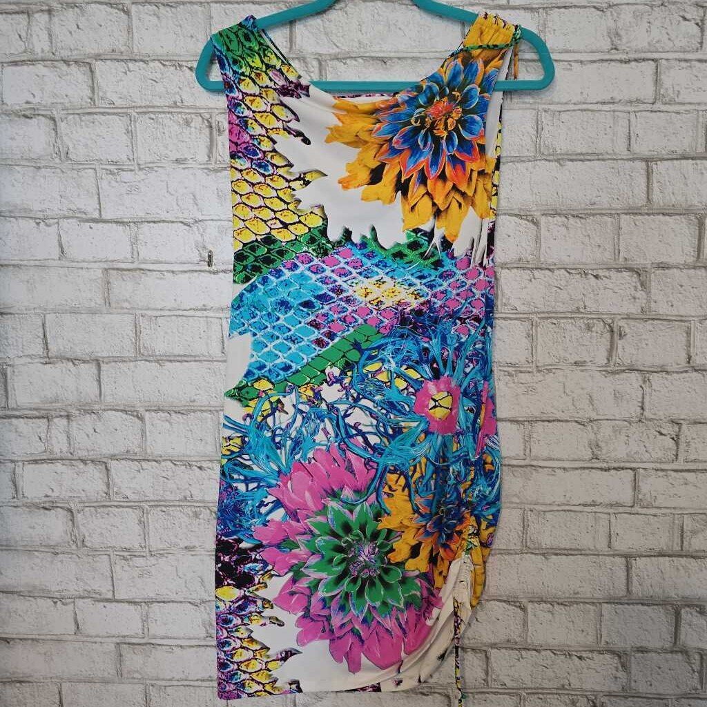 Roidal Spain Beach Dress Sunflower