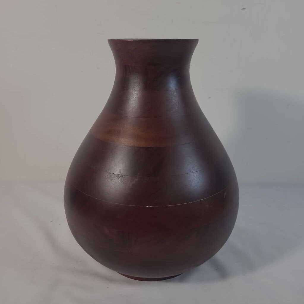 WOOD VASE