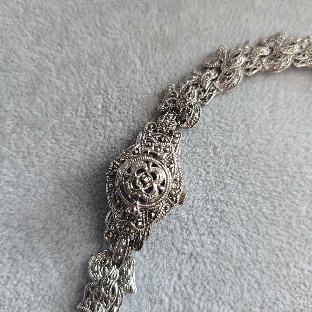 Celebrity Marcacite Bracelet Watch