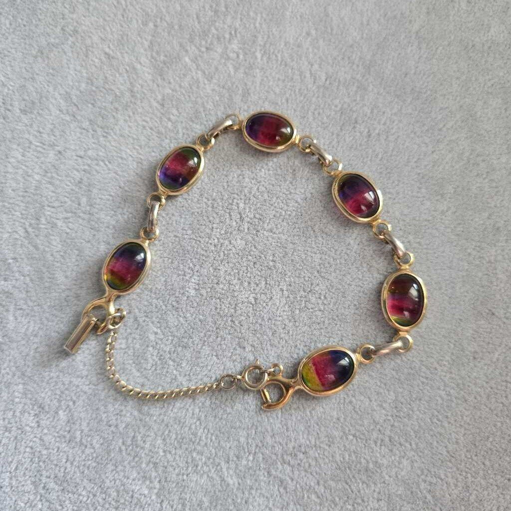 1970s Sarah Coventry Rainbow Harmony Bracelet