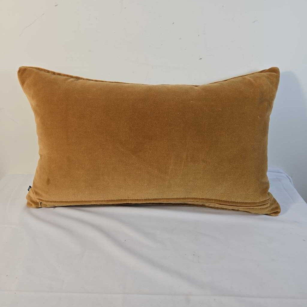 MUSTARD LUMBAR PILLOW