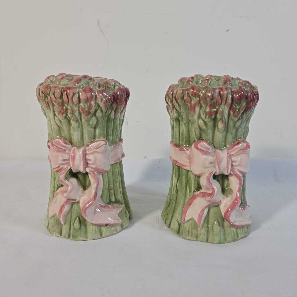 PR ASPARAGUS CANDLE HOLDERS