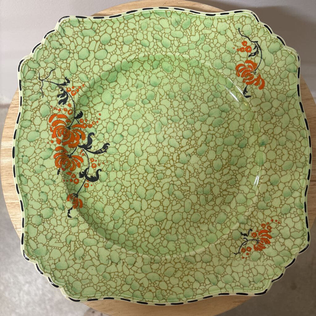 ROYAL WINTON CAKE /SERVING PLATE 1930S ART DECO CERAMIC