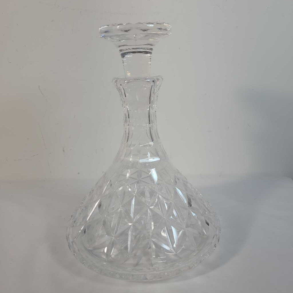 VTG CRYSTAL SHIP'S DECANTER