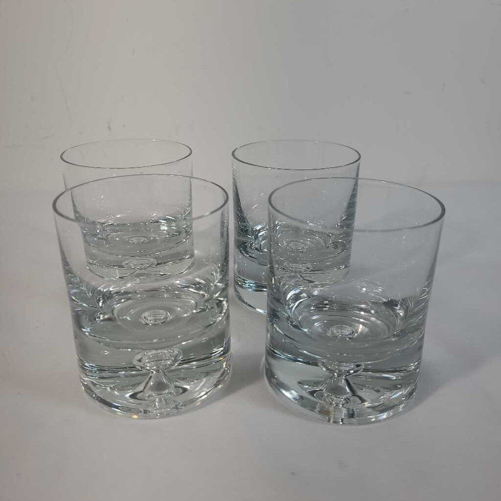 S/4 KRONOS BUBBLE BOTTOM TUMBLERS