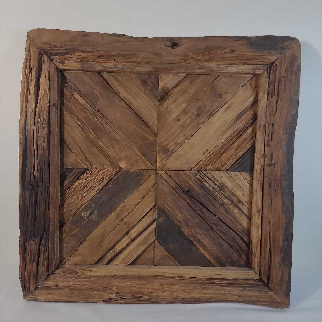 UTTERMOST RENNICK WOOD WALL SQUARE
