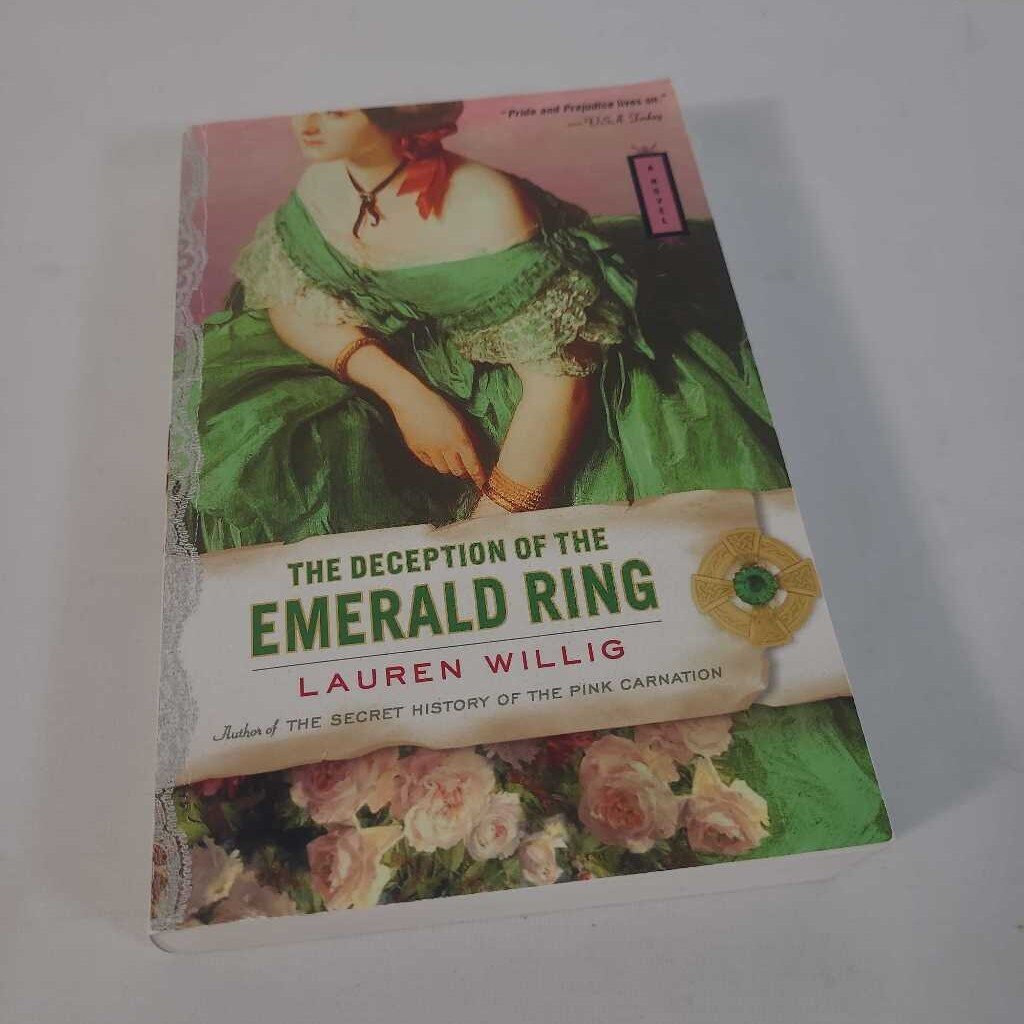 THE DECEPTION OF THE EMERALD RING - LAUREN WILLIG