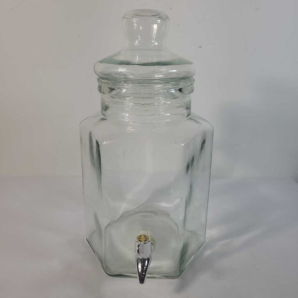 GLASS DRINK DISPENSER