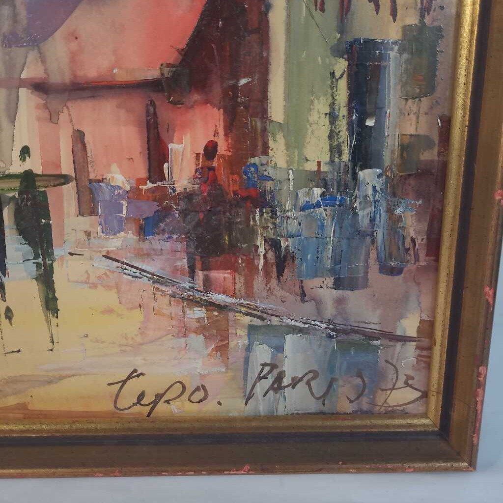 PARISIAN STREET SCENE~CEPO.PARIS 75