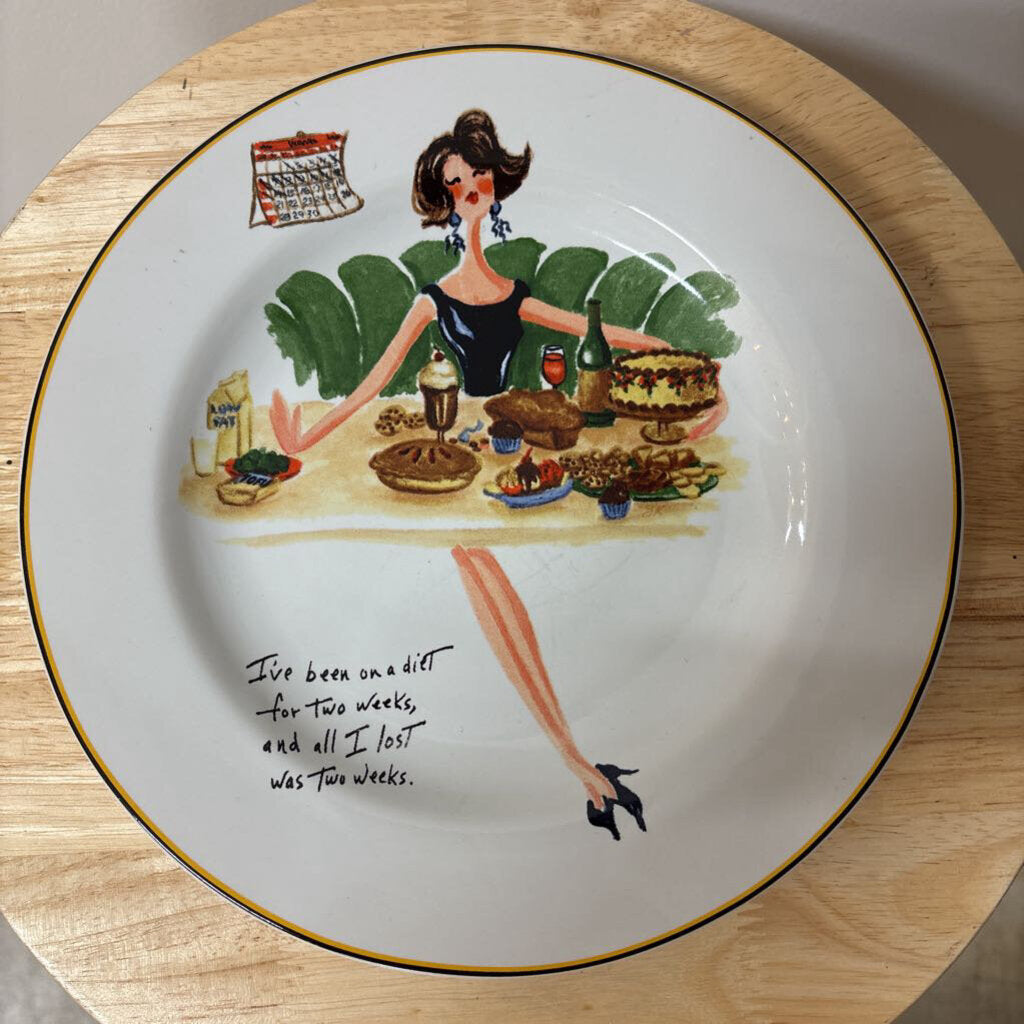 "SPRING CLEANING" GILMORE GIRLS COLLECTOR'S PLATE