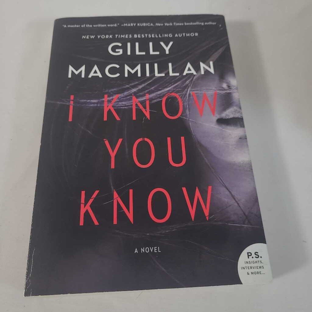 I KNOW YO UKNOW - GILLY MACMILLAN