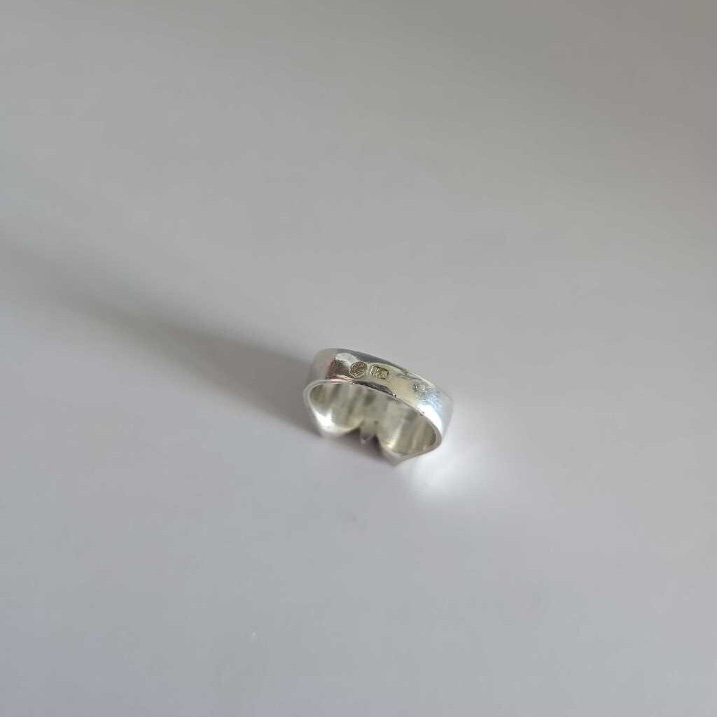 Vintage Navajo Sterling & Turquoise Butterfly Ring SZ6.5