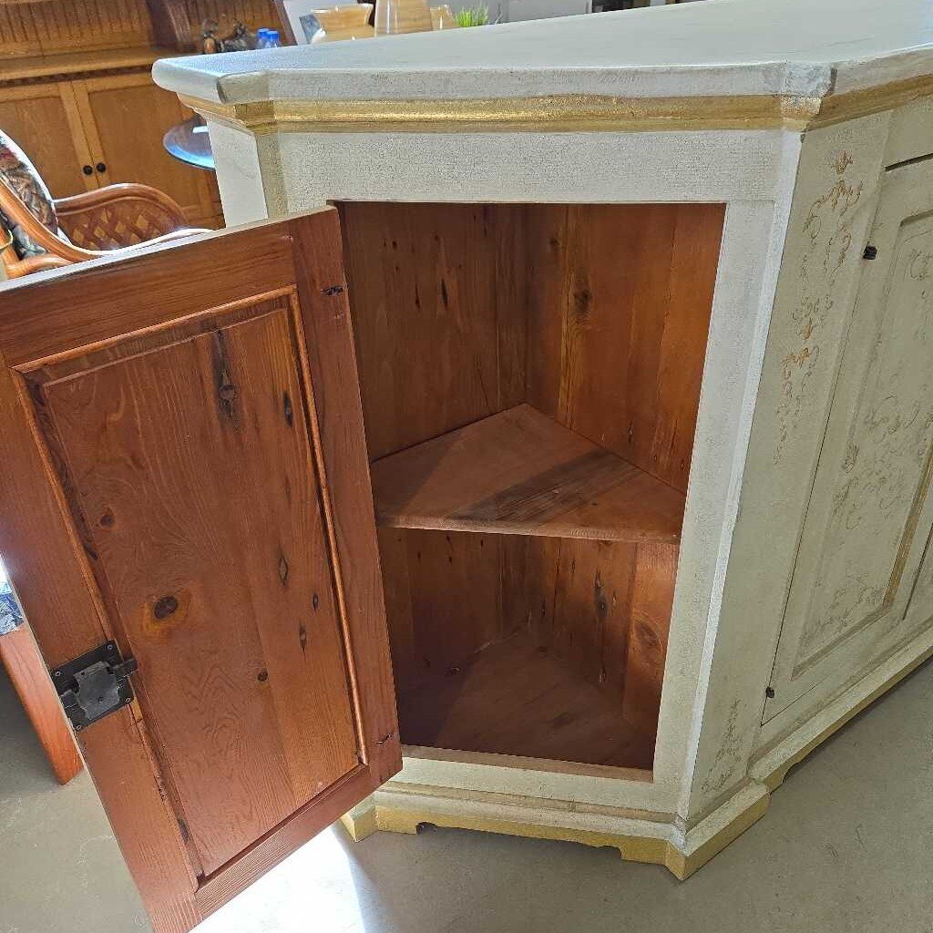 CREAM CRACKLE CONSOLE