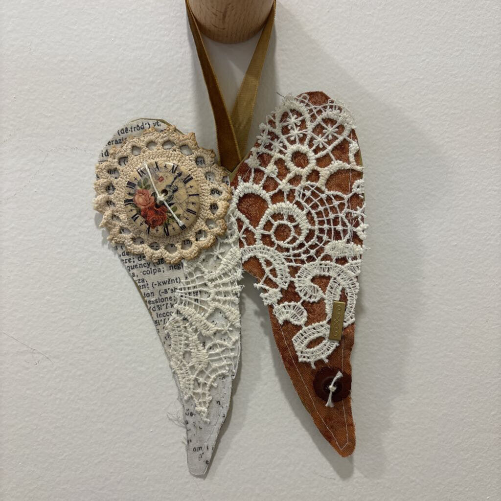 Card Stock Decorated Wing Hangers
