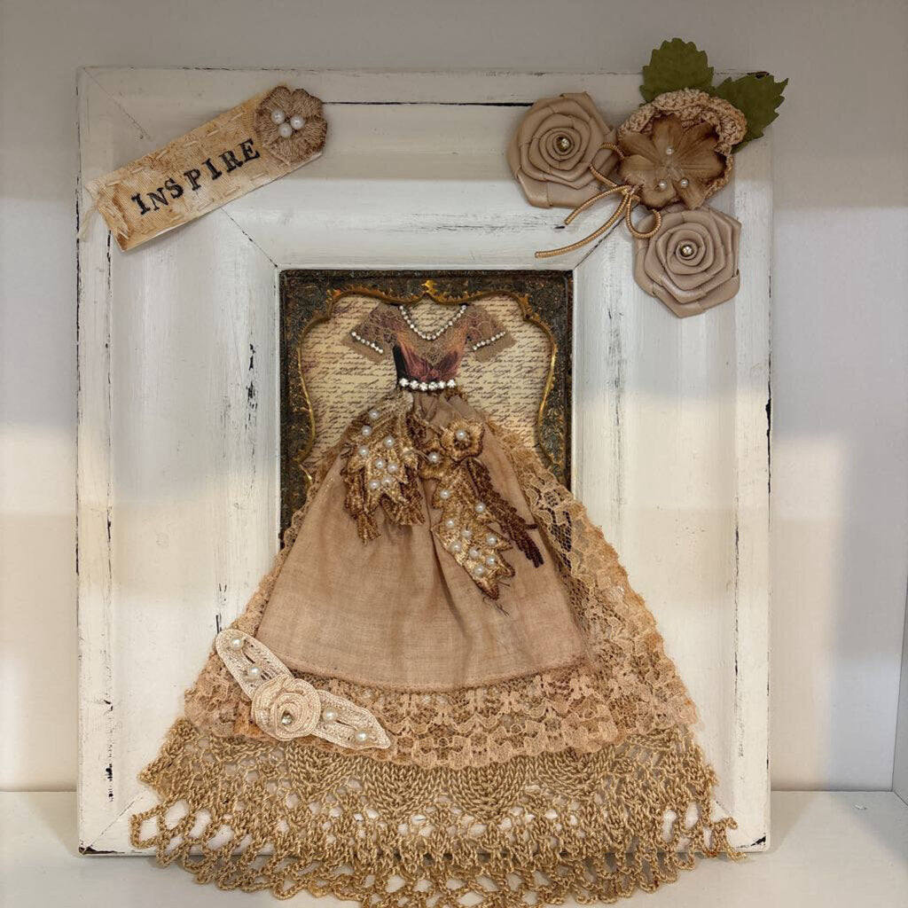Inspire Handkerchief Art Frame
