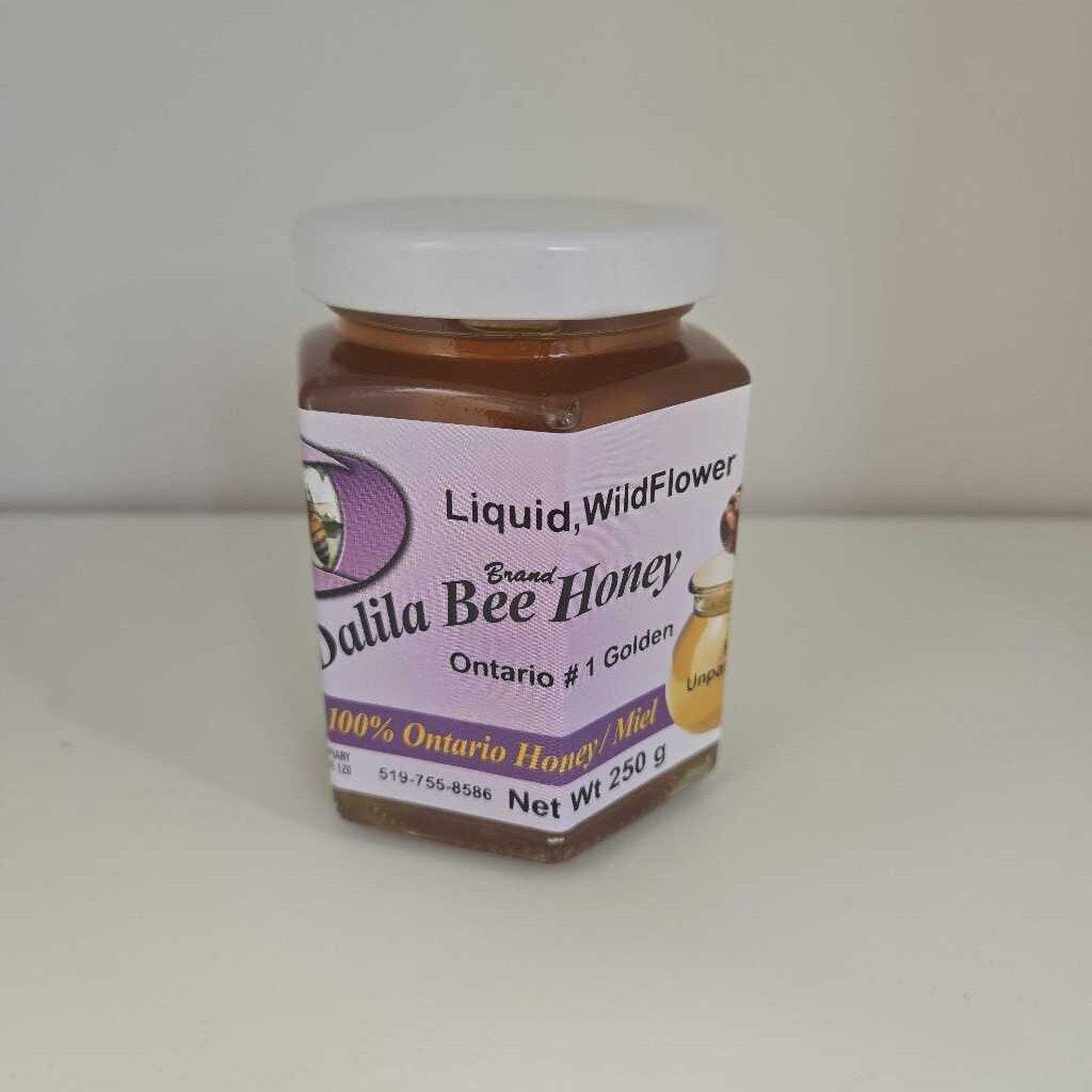 AF 250g HONEY DALIA BEE WILDFLOWER