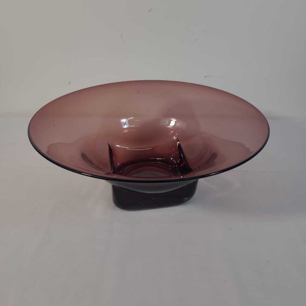 PURPLE GLASS BOWL