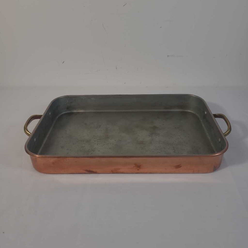 COPPER ROASTING PAN