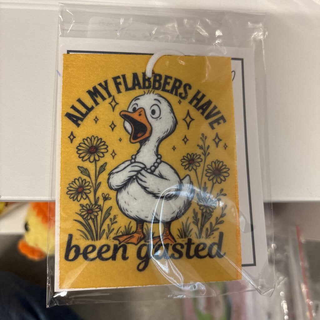 Flabbers Car Freshener