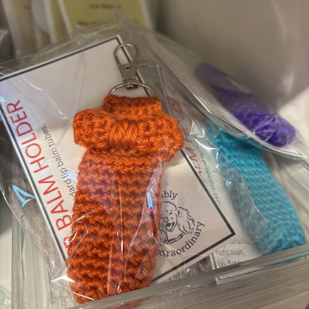 Crochet Lipbalm Holders