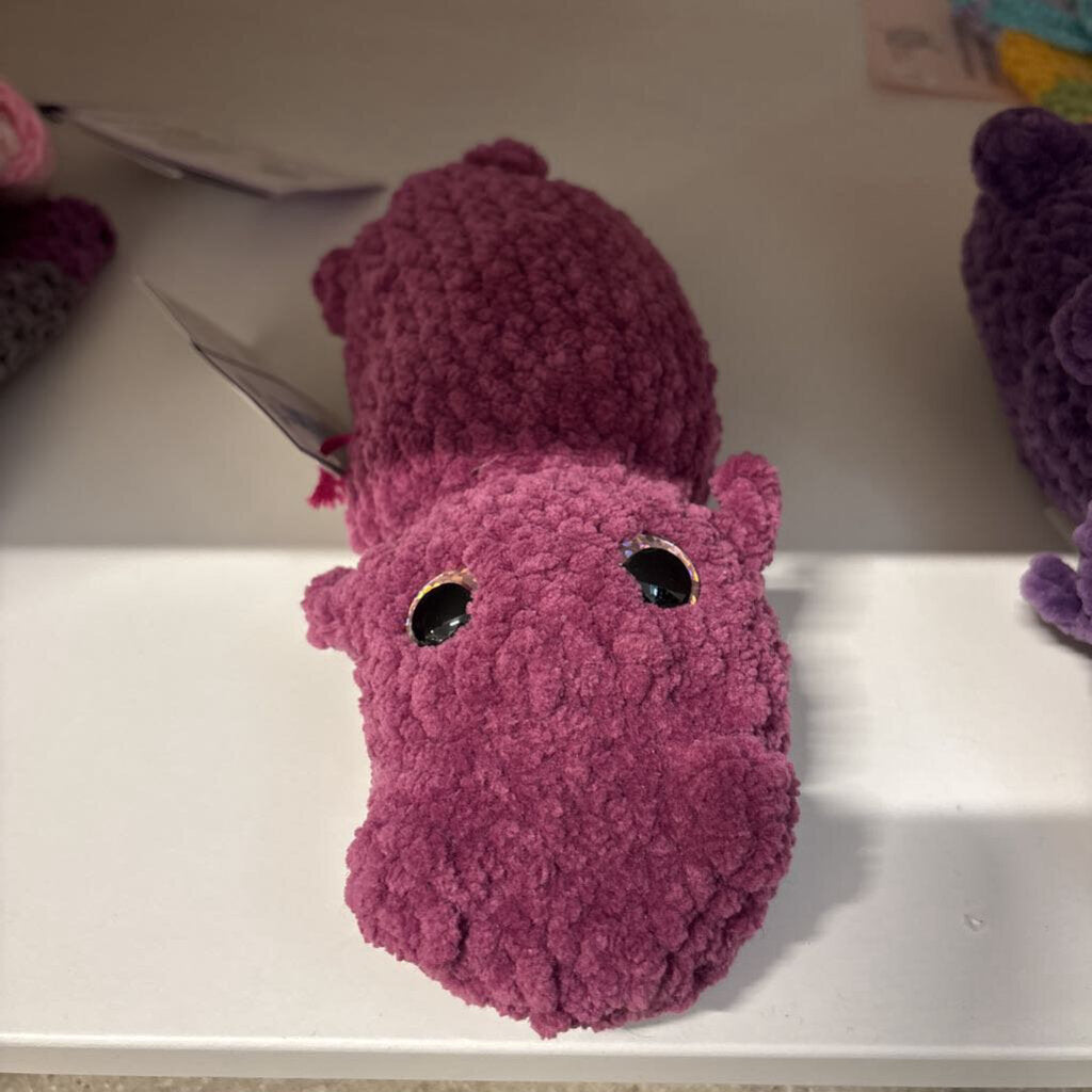 Crochet Purple Hippo
