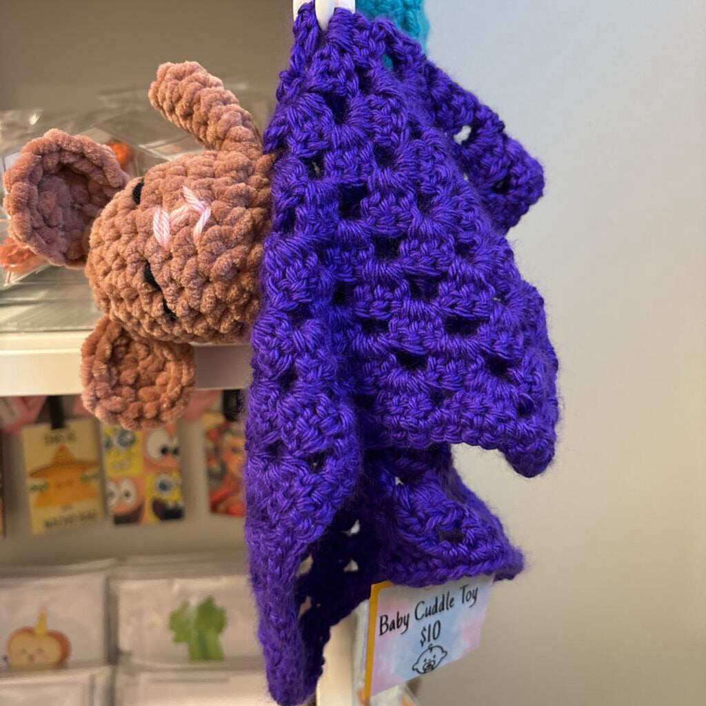 Crochet Baby Mouse Cuddle Toy