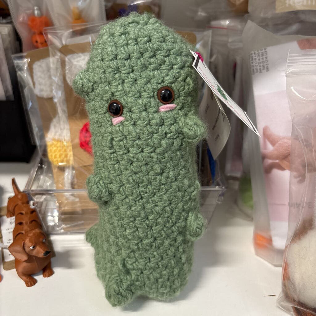 Crochet Emotional Support Pickle