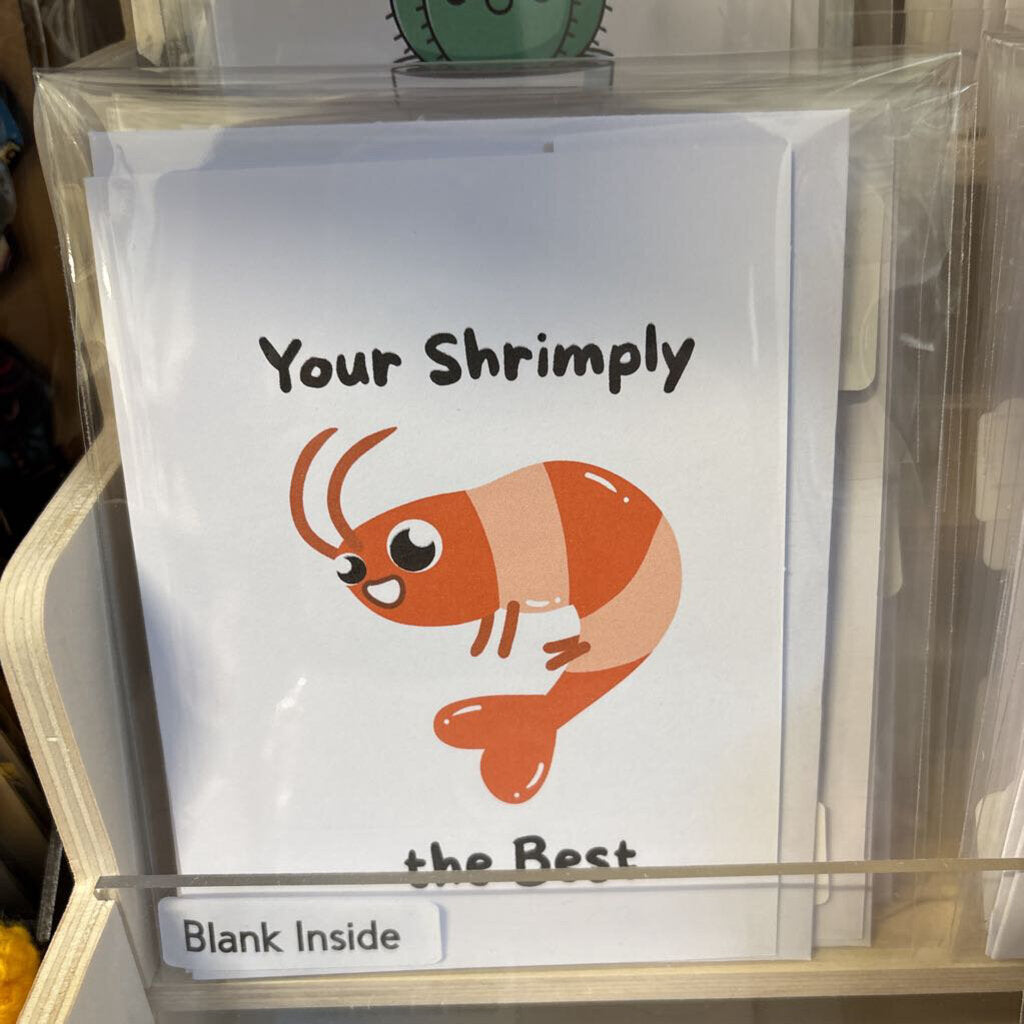Shrimply the Best Card