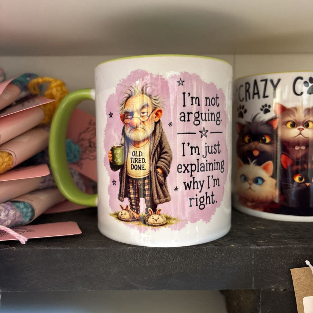 Grumpy Old Man Mug
