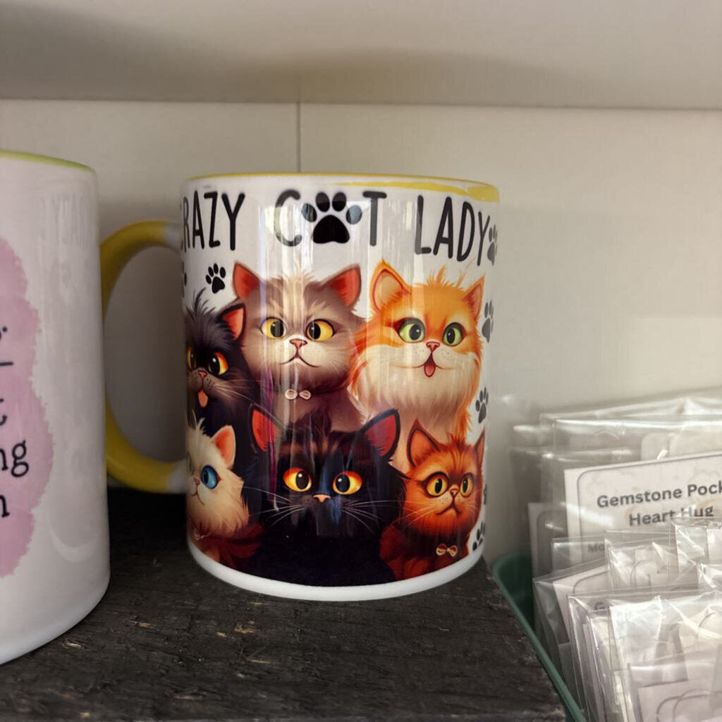 Crazy Cat Lady Mugs