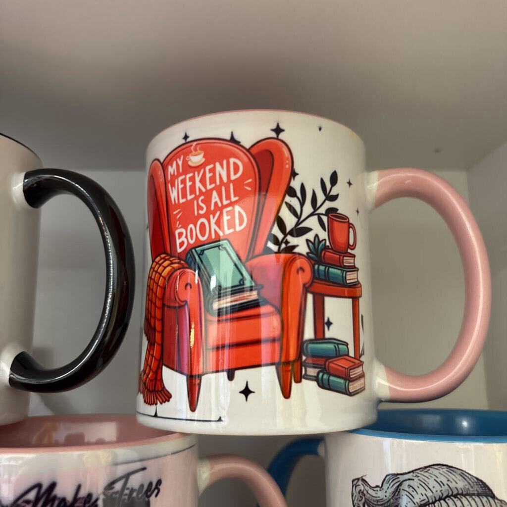 Weekend Booked Mug