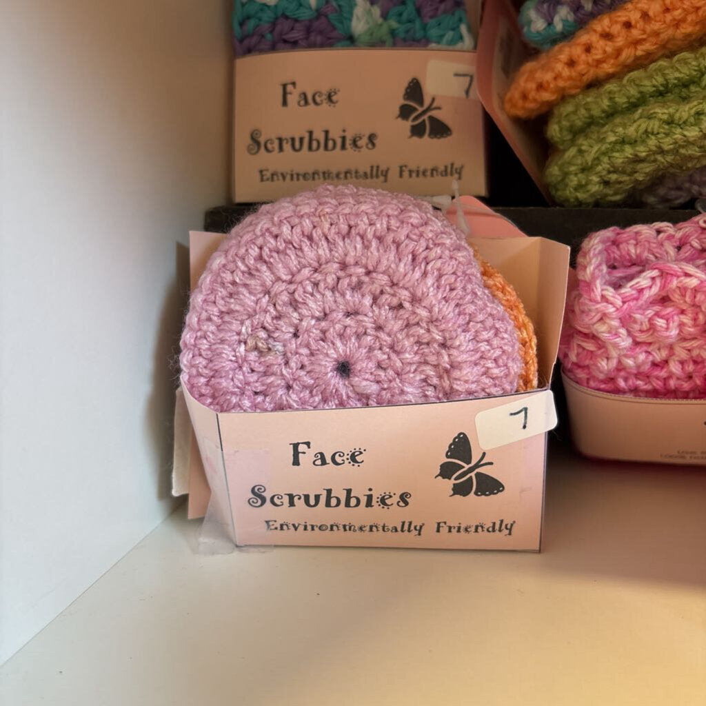 Crochet Face Scrubbies