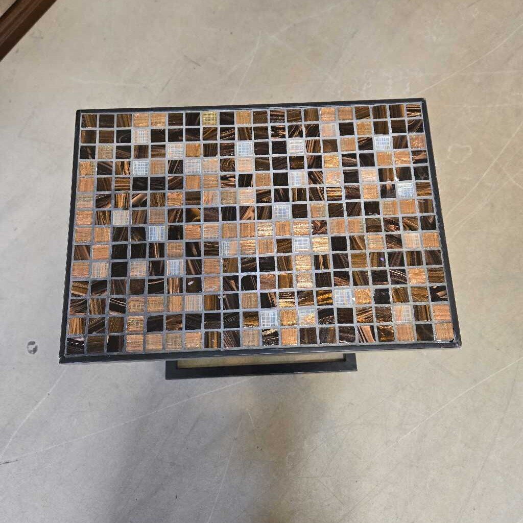 COPPER MOSAIC SOFA TABLE