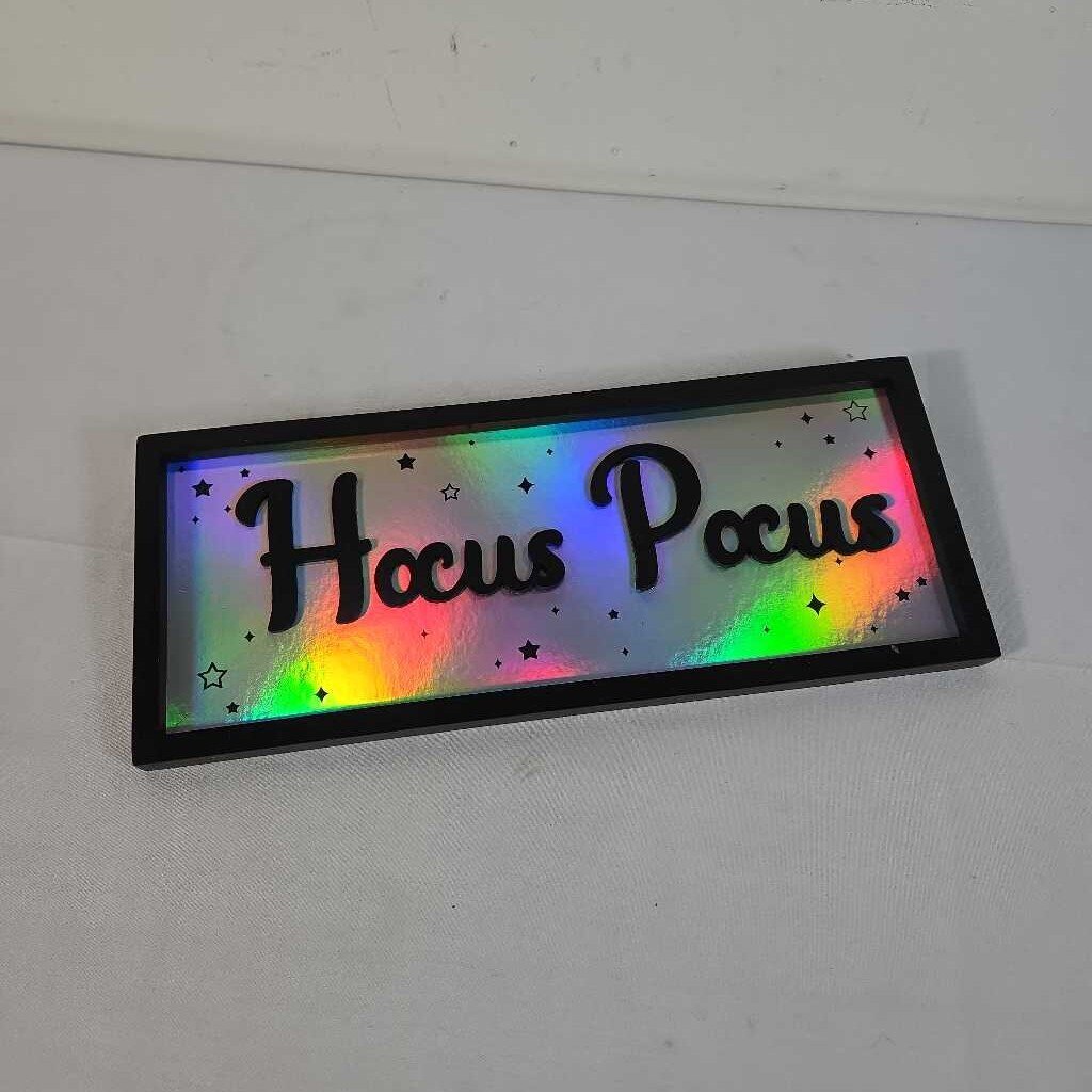 HOCUS POCUS SIGN