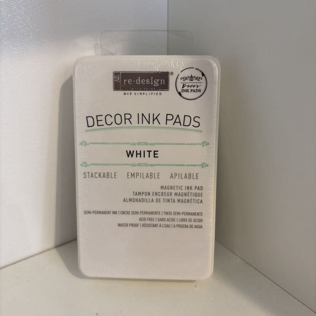 RE-DESIGN INK PAD - WHITE