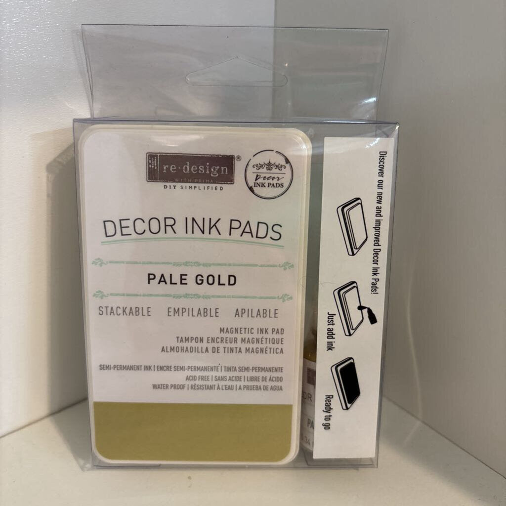 RE-DESIGN INK PAD - PALE GOLD