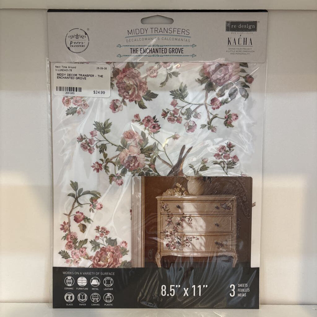MIDDY DECOR TRANSFER - THE ENCHANTED GROVE