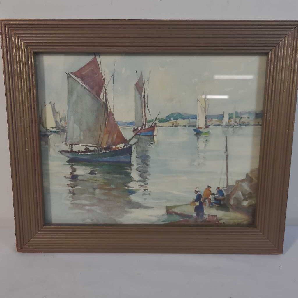 SAILBOAT WATERCOLOUR