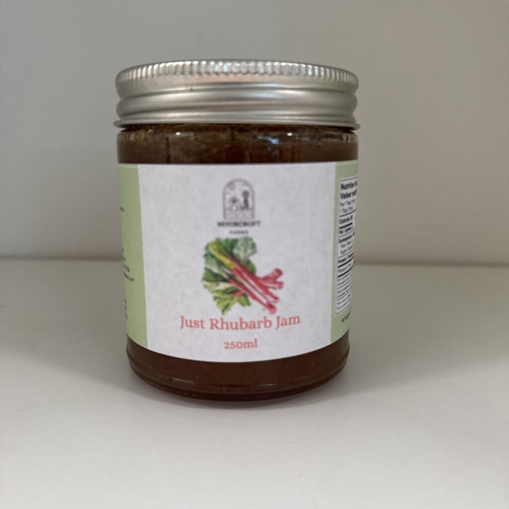 JUST RHUBARB JAM