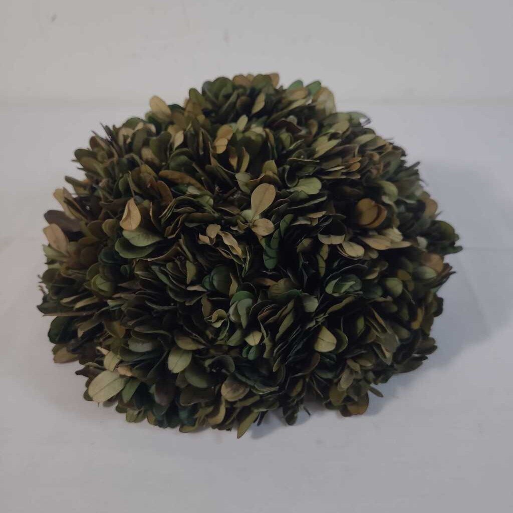 HALF BOXWOOD BALL
