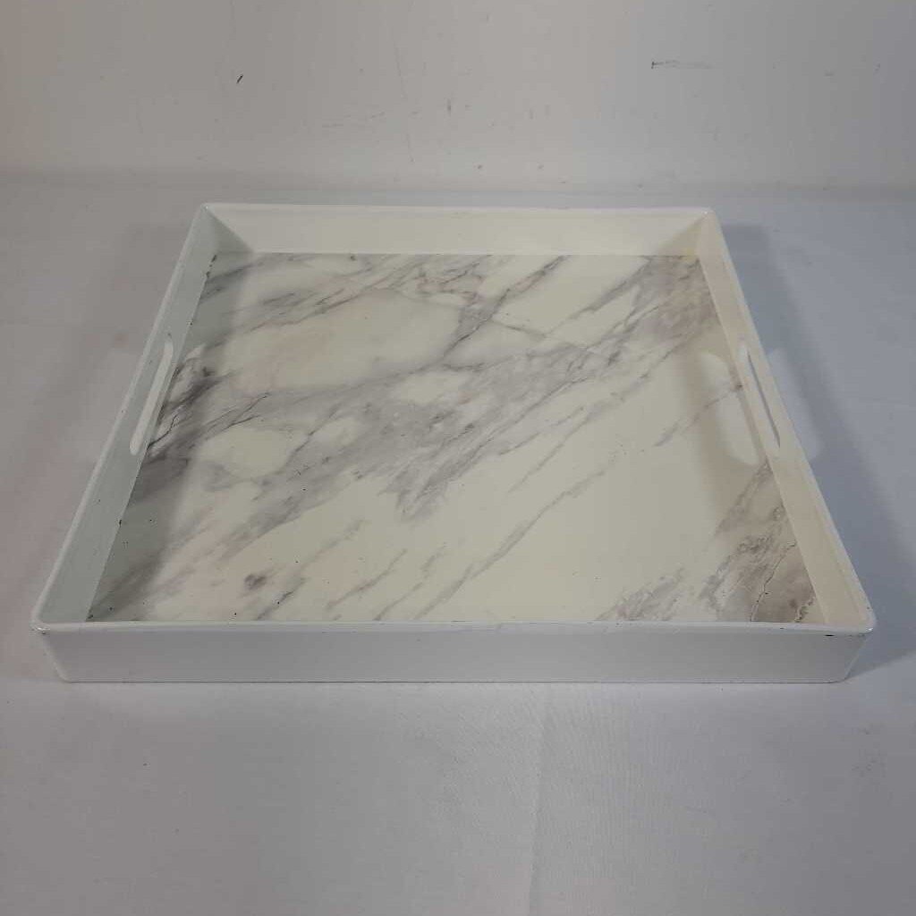 FAUX MARBLE TRAY