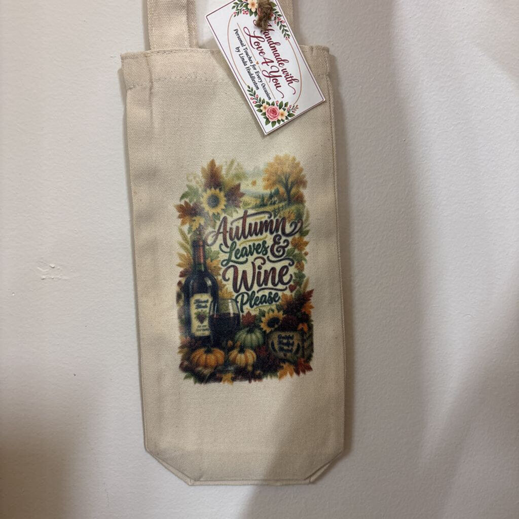 Fall wine bag