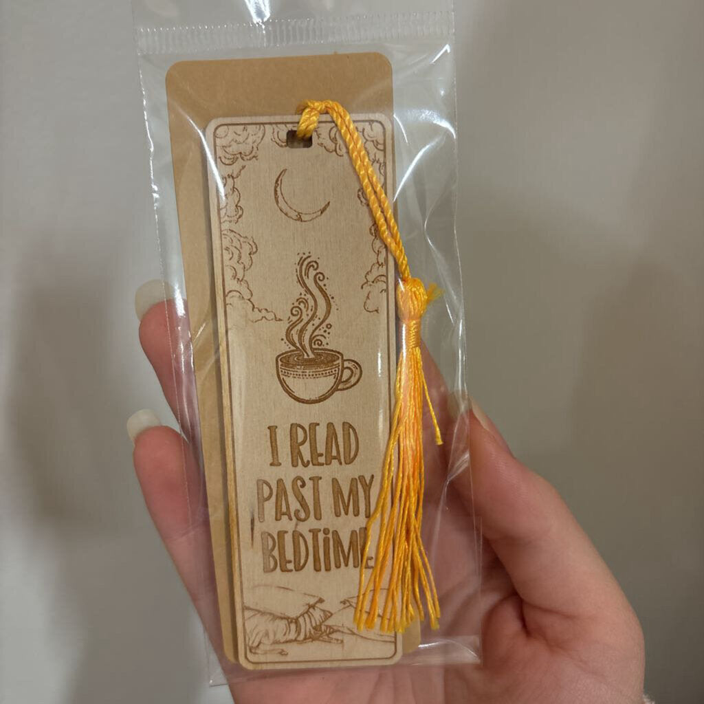 BOOKMARK - I read past my bedtime