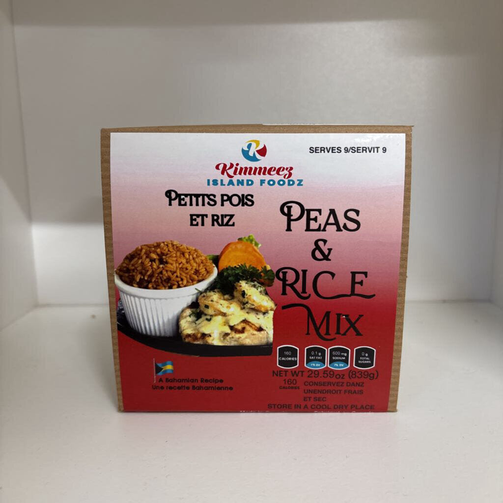 Kimmeez Foodz Peas N Rice Mix