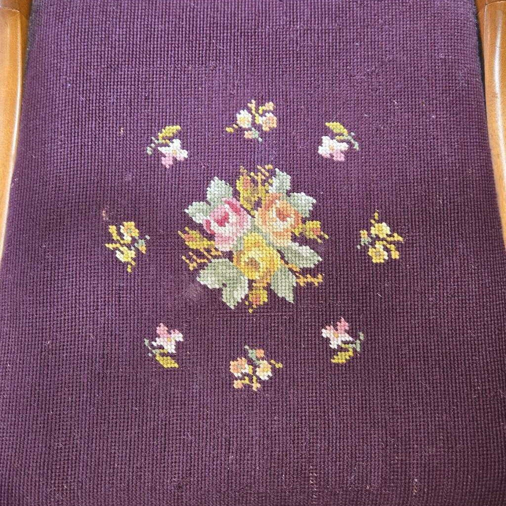 NEEDLE POINT CHAIR