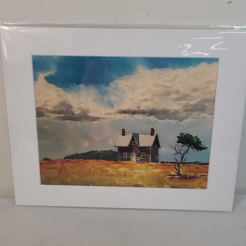 BLACK HOUSE (11x14)