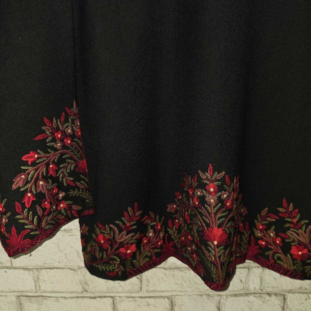 Vintage WANI Handmade Marino Wool Embroidered Jacket