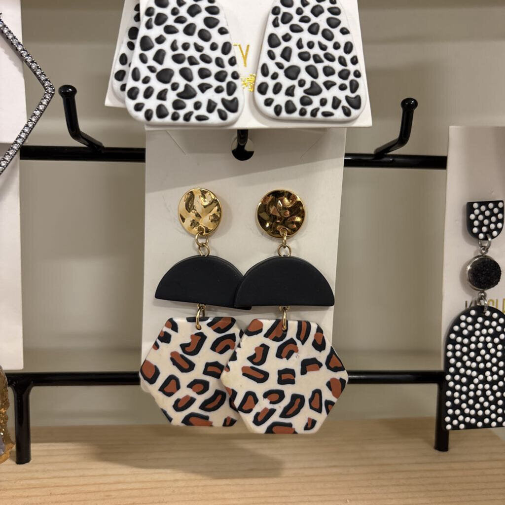 Leopard Earrings